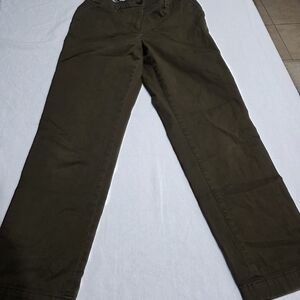 Talbots Women's Olive Chinos